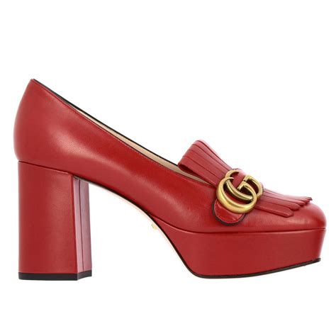 scarpe con tacco in pelle gucci|Scarpe con tacco Gucci Arielle per Donna .